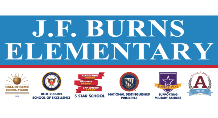 JF Burns Elementary Banner